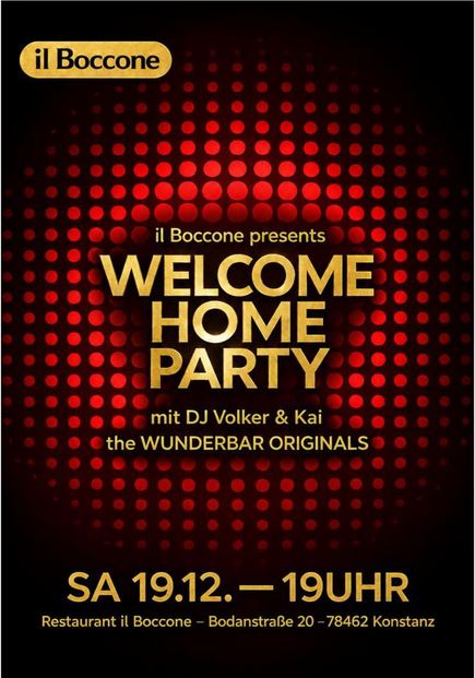 Welcome Home Party